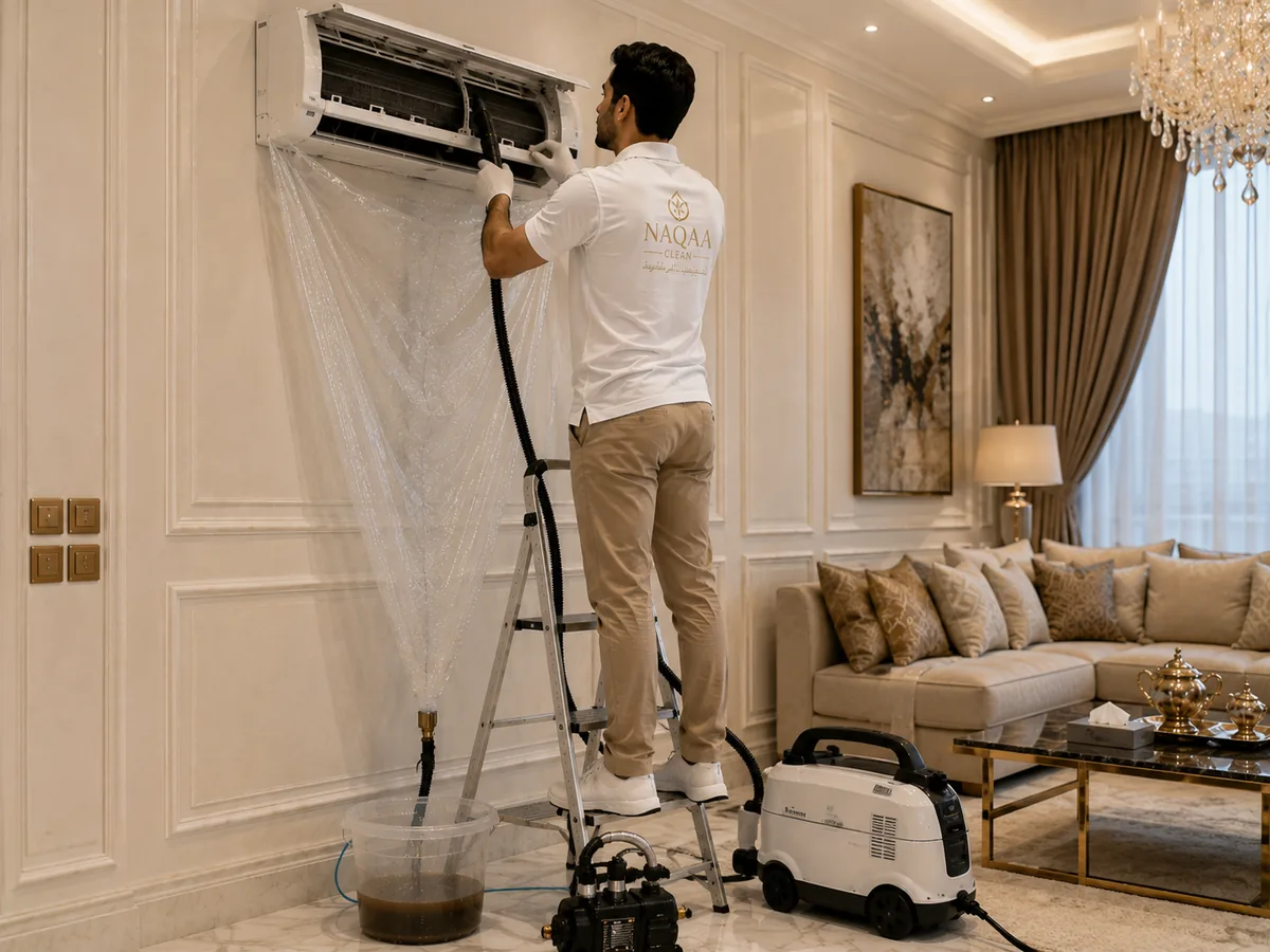 تنظيف وغسيل المكيفات في الرياض